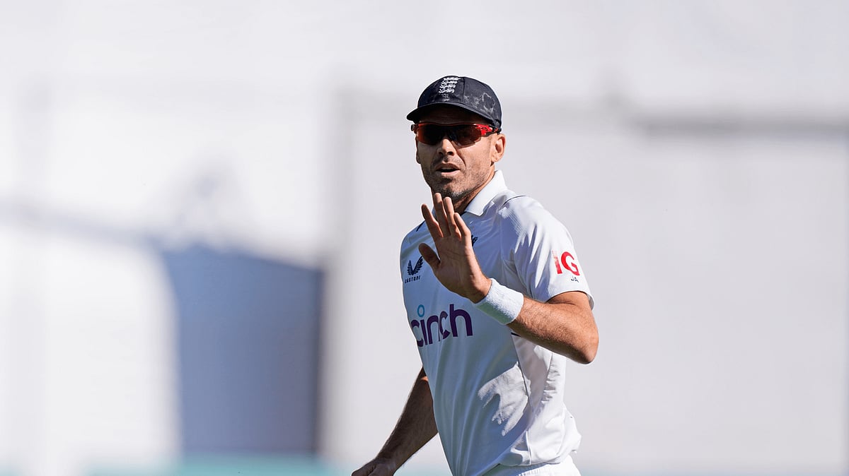 James Anderson in action - (AP Photo /Ashwini Bhatia, File)